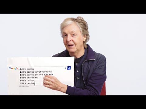 Thumbnail for Paul McCartney Answers the Web's Most Searched Questions | WIRED by The Beatles