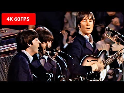 Thumbnail for [4k, 60fps] The Beatles Live At Circus Krone, Munich, Germany 1966! [HQ] by The Beatles