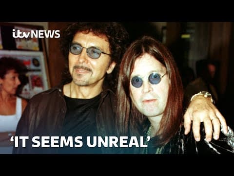 Thumbnail for 'It's a shock for us': Tony Iommi shares memories of Black Sabbath bandmate Ozzy Osbourne | ITV News by Black Sabbath