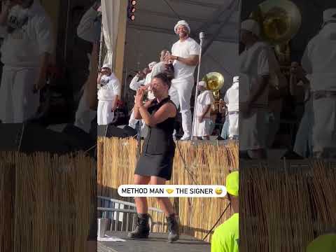 Thumbnail for Method Man was thoroughly impressed with this ASL interpreter | SPIN by Wu-Tang Clan