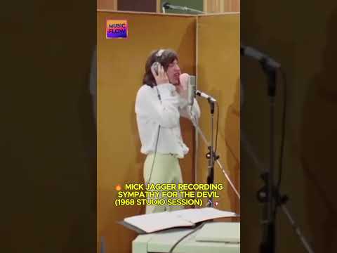 Thumbnail for 🔥 Mick Jagger Recording Sympathy for the Devil (1968 Studio Session) 🎤🎸 #mickjagger #viralvideo by Mick Jagger