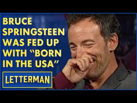 Thumbnail for Bruce Springsteen Was Fed Up With "Born In The U.S.A." | David Letterman by Bruce Springsteen