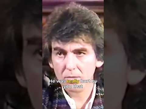 Thumbnail for The time George Harrison went savage on an interview about John Lennon (And Paul McCartney) by George Harrison