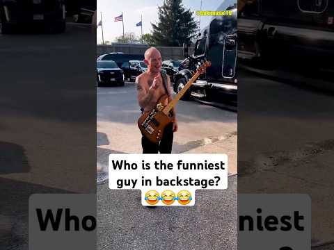 Thumbnail for Backstage moments with Flea 😂 #redhotchilipeppers #rhcp #flea by Flea