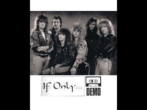 Thumbnail for IF ONLY - 4 track Demo 1989 (aorheart) vocals Lorraine Bennington ! by Terry Wood