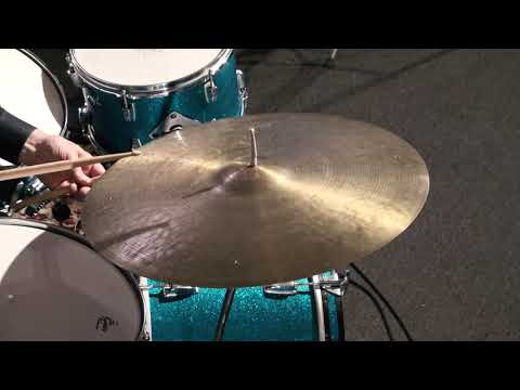 Thumbnail for Steve Maxwell Vintage Drums - Zildjian 22" K. Istanbul Ride Cymbal - 2471g - Owned by John Guerin! by John Guerin