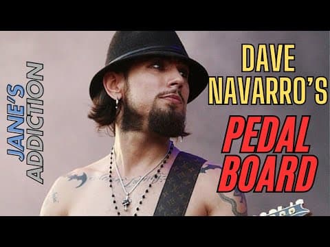 Thumbnail for The Secret to Dave Navarro's DISGUSTING Guitar Tone by Dave Navarro