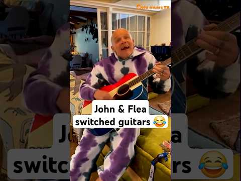 Thumbnail for RHCP switched instruments and THIS happened 😂 #redhotchilipeppers #johnfrusciante #flea #funny by Flea