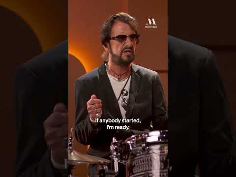 Thumbnail for Ringo Starr is ALWAYS ready. #drummer #shorts by Ringo Starr