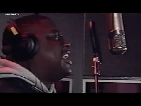 Thumbnail for Biggie recording warning in the studio 1994 by Notorious BIG
