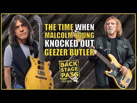 Thumbnail for 😈 MARK EVANS RECALLS THE TIME AC/DC WERE KICKED OFF THEIR 1977 EUROPEAN TOUR WITH BLACK SABBATH. by Mark Evans