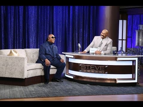 Thumbnail for Is it because I’m blind? || STEVE HARVEY by Stevie Wonder