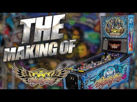 Thumbnail for Stern Pinball: Making of Aerosmith Pinball by Aerosmith
