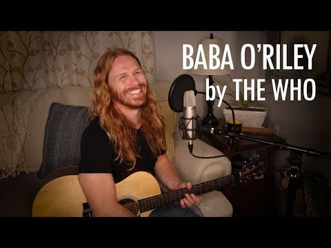 Thumbnail for "Baba O'Riley" by The Who - Adam Pearce (Acoustic Cover) by The Who