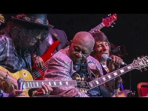 Thumbnail for B.B. King with Slash "The Thrill Is Gone". Amazing. by BB King