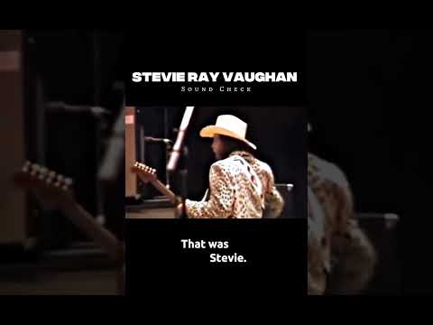 Thumbnail for Stevie Ray Vaughan Soundcheck – Rare Raw Blues Guitar Tone 🔥 (Unseen Live Footage) #classicrock by Stevie Ray Vaughan