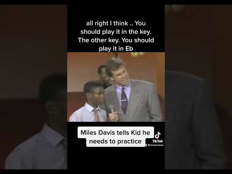 Thumbnail for Miles Davis Tells Kid how it is. #milesdavis #fyp #jazz #musicteacher #trumpet #jazzlessons by John Coltrane