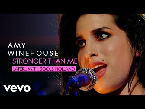 Thumbnail for Amy Winehouse - Stronger Than Me (Live On Later... With Jools Holland / 2003) by Amy Winehouse