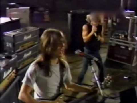 Thumbnail for AC/DC - Nervous Shakedown live 1983 tour rehearsal by AC/DC