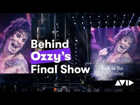 Thumbnail for Mixing and Recording Black Sabbath’s Back to the Beginning Show with Diablo Digital by Black Sabbath