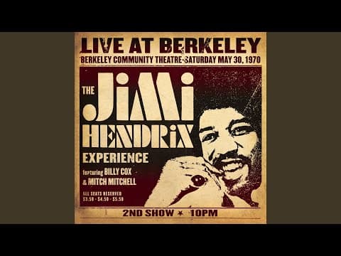 Thumbnail for Pass It On (Straight Ahead) (Live At Berkeley - 2nd Show, 10PM) by Jimi Hendrix