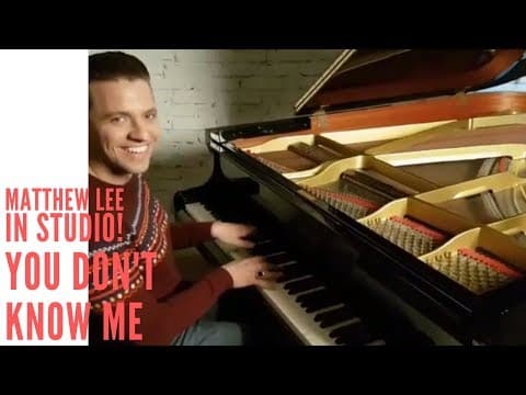 Thumbnail for Matthew Lee plays Ray Charles - You Don't Know Me - Studio Backstage by Ray Charles