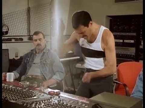 Thumbnail for Freddie Mercury Directing Roger Taylor (1985) by Queen