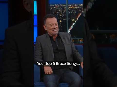 Thumbnail for Bruce picks his Top-5 Springsteen songs #shorts #brucespringsteen by Bruce Springsteen