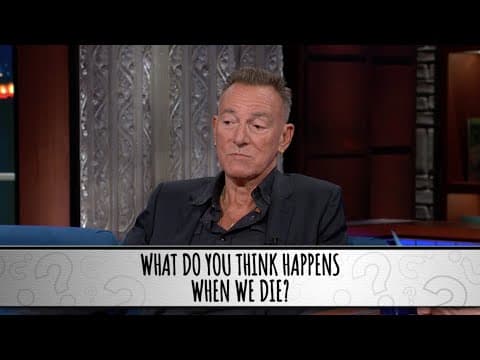 Thumbnail for Bruce Springsteen Takes The Colbert Questionert by Bruce Springsteen