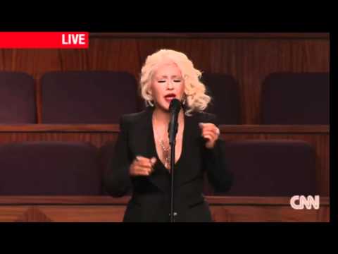 Thumbnail for Christina Aguilera at Etta James Funeral by Etta James