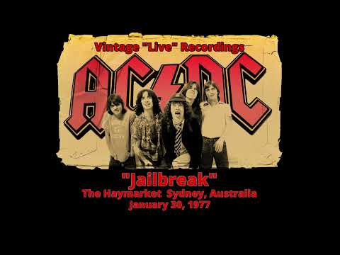 Thumbnail for AC/DC "Jailbreak" Rare "Live" 1977 by AC/DC
