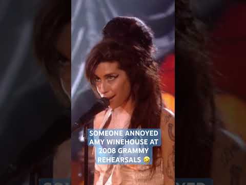 Thumbnail for Amy Winehouse Grammy Rehearsals 2008 #amywinehouse #amywinehousegrammys by Amy Winehouse