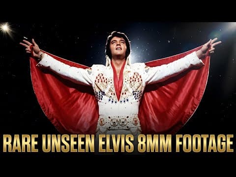 Thumbnail for Elvis Presley 👑 | Ultra Rare 8mm in Incredible HD | Las Vegas and Chicago 1972 & 1974 by Elvis Presley